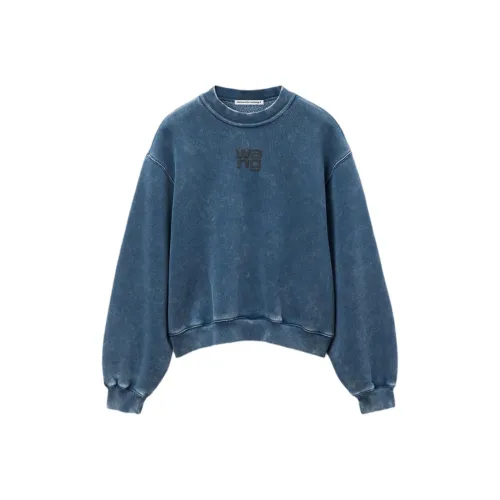 alexander wang ACID Wash black ice Женские Свитшоты