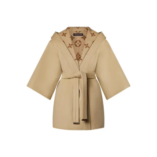 LOUIS VUITTON Пальто Женское Хаки