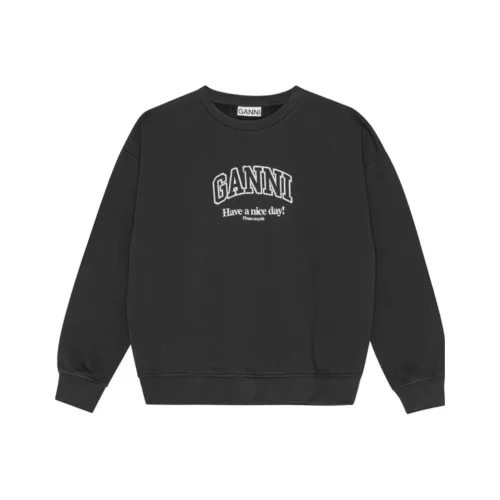 GANNI Серый Женские Свитшоты