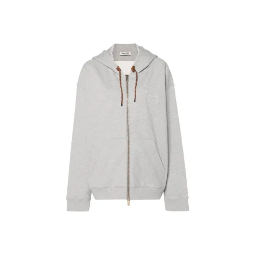 MIU MIU Куртки и Пальто Женские Серые