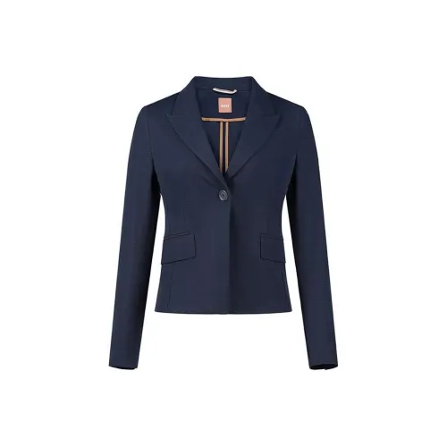 HUGO BOSS Темно-синий Женские офисные костюмы