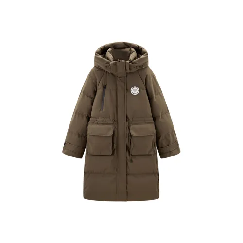 LEDIN Пуховик Женские Соус Коричневый