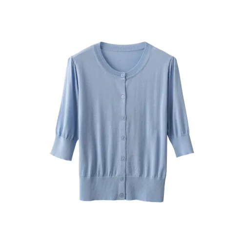 Huagaa Синий Женский Трикотаж