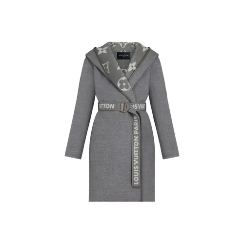 LOUIS VUITTON Пальто Женское Серое