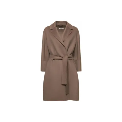 'S MAX MARA Коричневое Женское Пальто