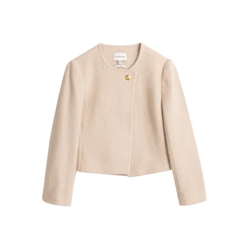 CLUB MONACO Куртка Женская Бежевая Абрикосовая