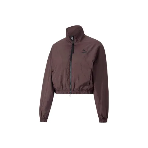 Puma teamRise Кофе Фиолетовый Женские Куртки