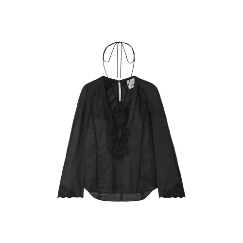 ISABEL MARANT Черные Женские Рубашки
