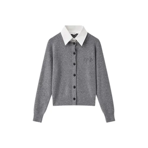 MOPROBABLY Трикотаж Женский Темно-Серый