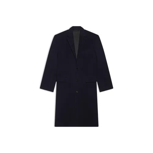 BALENCIAGA Темно-синий Женское Пальто