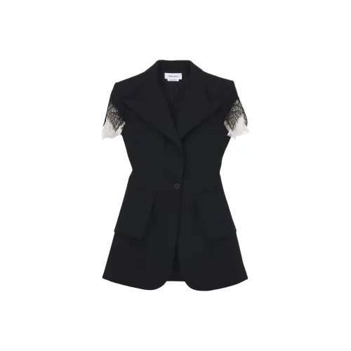 Alexander McQueen Куртки и Пальто Женские Черные