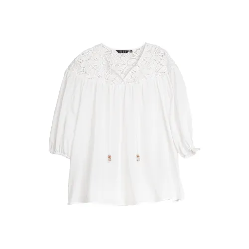 ELLE Белые Женские Рубашки