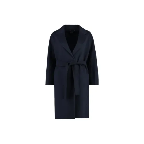 MaxMara Темно-синий Женское Пальто