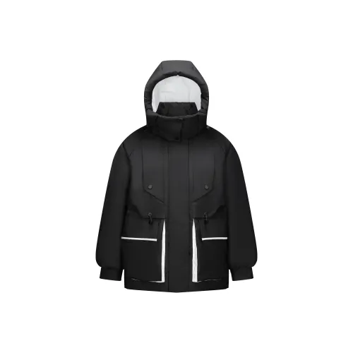 SEM R Changsheng Спутник Коллаборация Пуховик Женские Натуральный Белый