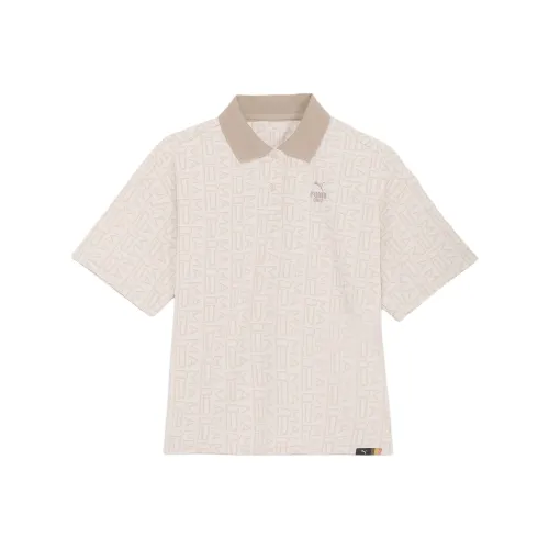 PUMA Бежевый Женские Поло