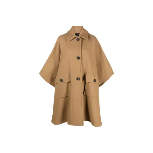 PINKO SS23 Пальто Женское Карамельный Коричневый