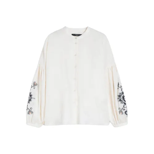 WEEKEND MaxMara SS25 Рубашка Женская Белая