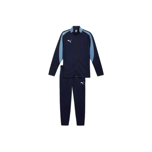 PUMA INDIVIDUALLIGADRYCELL Tracksuit Повседневная Спортивная Одежда Мужская Морской Синий