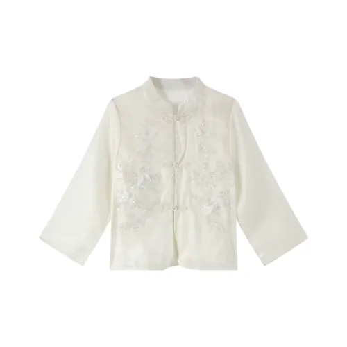 SYEEE WITH U Рубашка Женская Абрикос