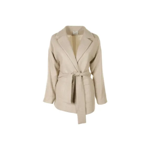 Eleventy FIRSTCLASS MADE IN Italy Куртки Пальто Женские Светло-коричневый