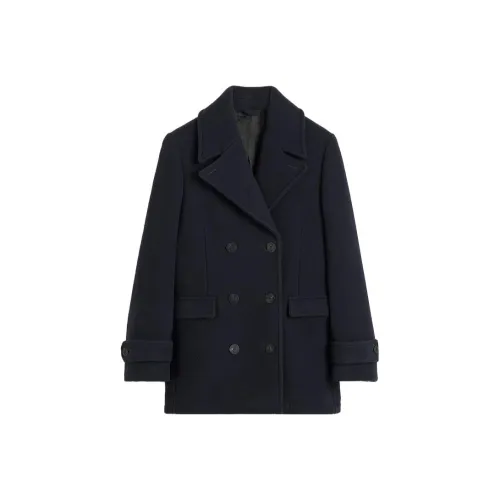 TOTEME Морской синий Женское пальто