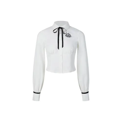 CANTALOVE Белые Женские Рубашки