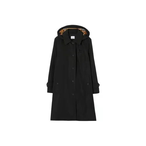 Burberry Черное Женское Пальто