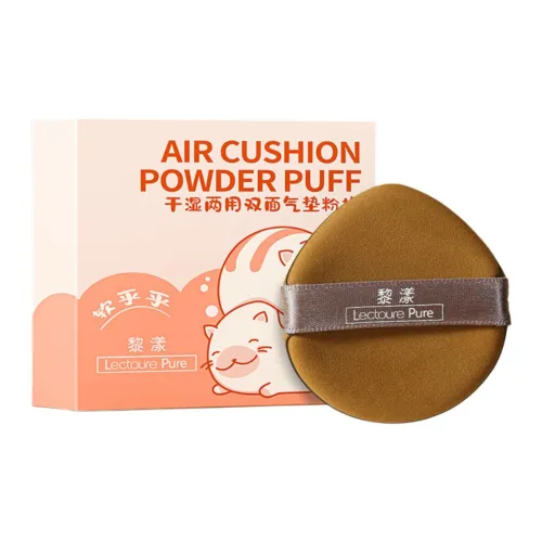 LEOUEANR Капля воды Для сухого и влажного применения Двойной Sided Воздушная подушка Розовый Легко наносится и Мягкий 4 Штуки в коробке