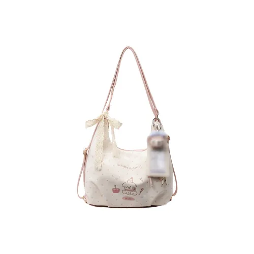 Bywhich ПУ (полиуретан) Сумка через плечо Стандартная Женская Розовая