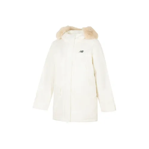 New Balance совместный бренд Пуховик Женский Белый