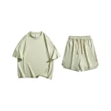 Матча Зеленый Топ + Матча Зеленые Шорты