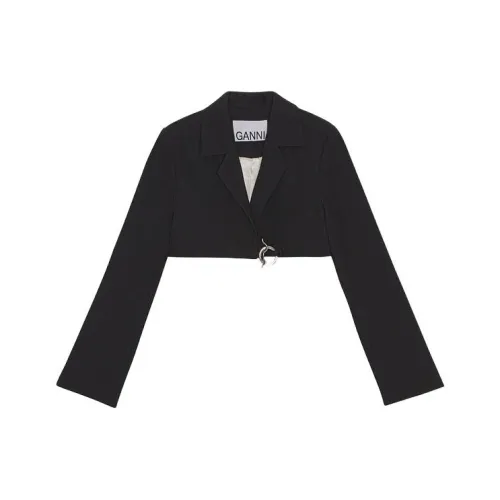 GANNI Черные Женские Офисные Костюмы