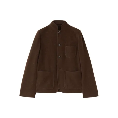 Loro Piana FW24 Куртки и Пальто Женские Темно-Коричневый