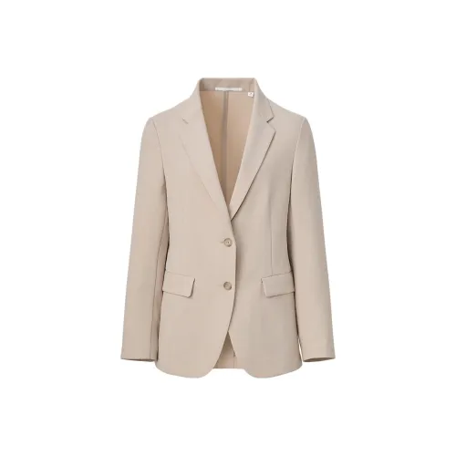 UNIQLO Бизнес-костюм женский темно-бежевый