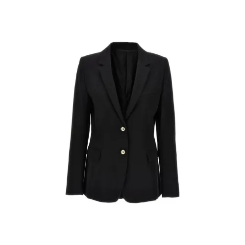 Paco Rabanne SS23 Бизнес-костюм Пальто Женское Черное