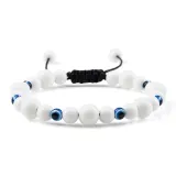 Глаз демона Ювелирные украшения [Фарфоровый белый]