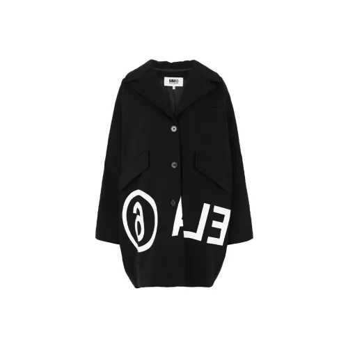 Maison Margiela Черное Женское Пальто