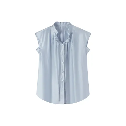 SINBOS Чистый синий Женские Рубашки