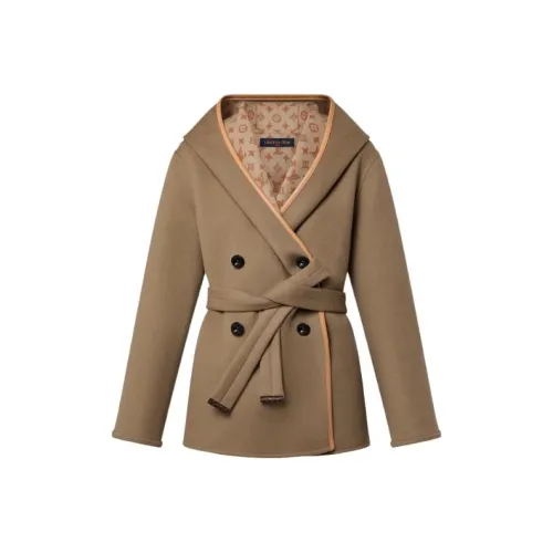 LOUIS VUITTON Пальто Женское Хаки