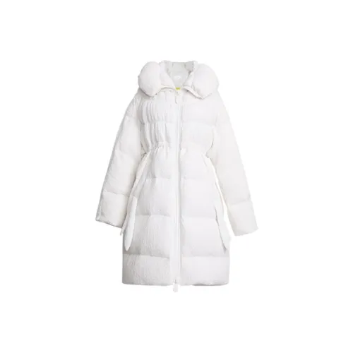 ROEYSHOUSE Пуховик Женский Белый