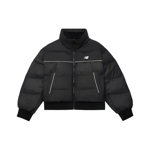 New Balance Пуховик Женские Черный