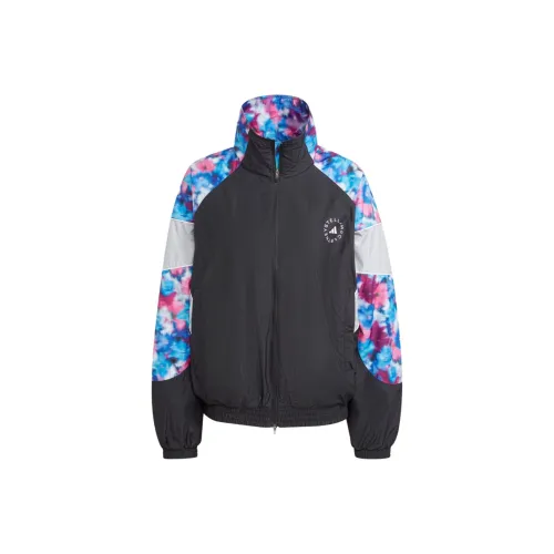 Adidas Stella McCartney Collaboration FW24 Куртки и Пальто Женские Бирюзовый Черный