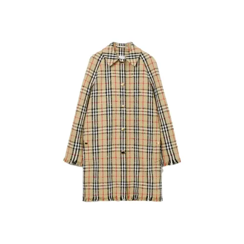 Burberry SS23 Пальто Женское Коричневое