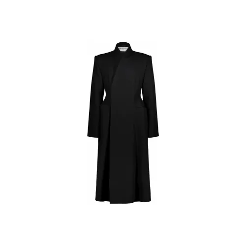 Balenciaga FW22 Пальто Slim Fit Женское Черное