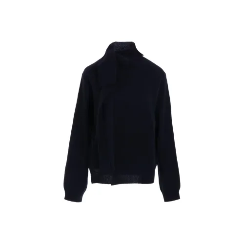 Yohji Yamamoto Морской синий Женский Трикотаж