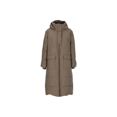 Brunello Cucinelli Умбра Женские Пуховики
