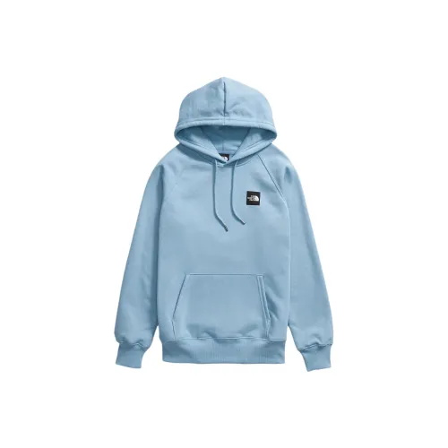THE NORTH FACE BOX LOGO Hoodie Hoodie Женский Steel Blue