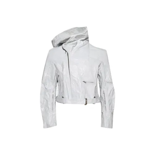 RICK OWENS Белые Женские Куртки