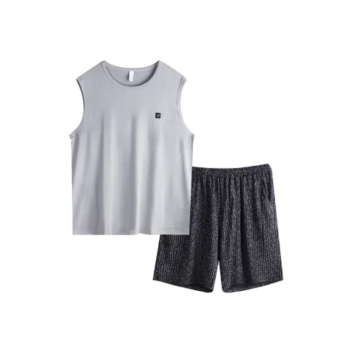 XUANJING Пижамный комплект мужской туманно-серый