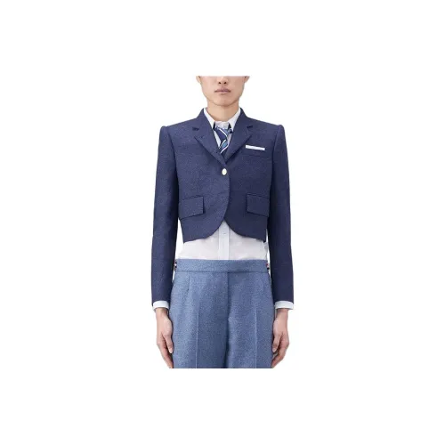 THOM BROWNE THOM BROWNE FW23 Early Autumn Collection Синий Женские Офисные костюмы